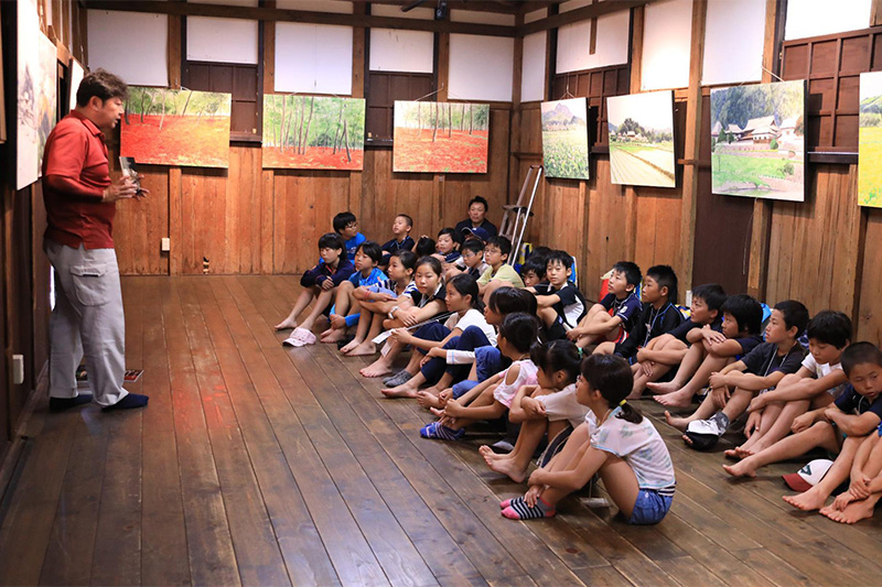 高麗郷古民家での座学