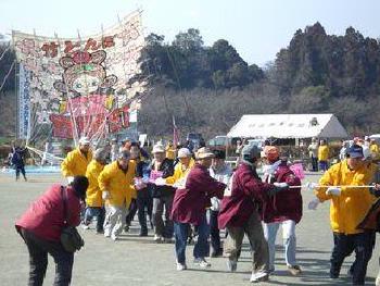竹とんぼの会(寄居町)の凧の写真1