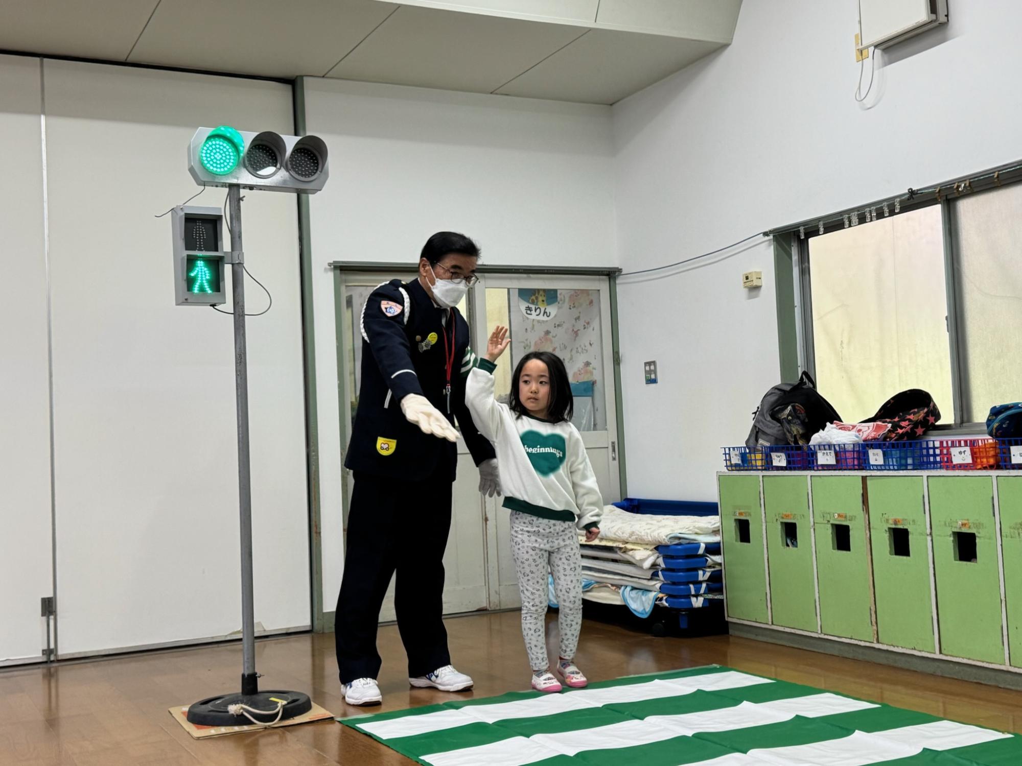 横断練習