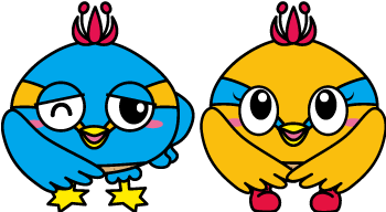 おじぎくりっかー・くりっぴーのイラスト