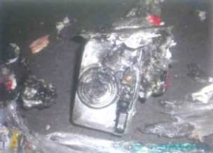 リチウムイオン電池内蔵カメラ