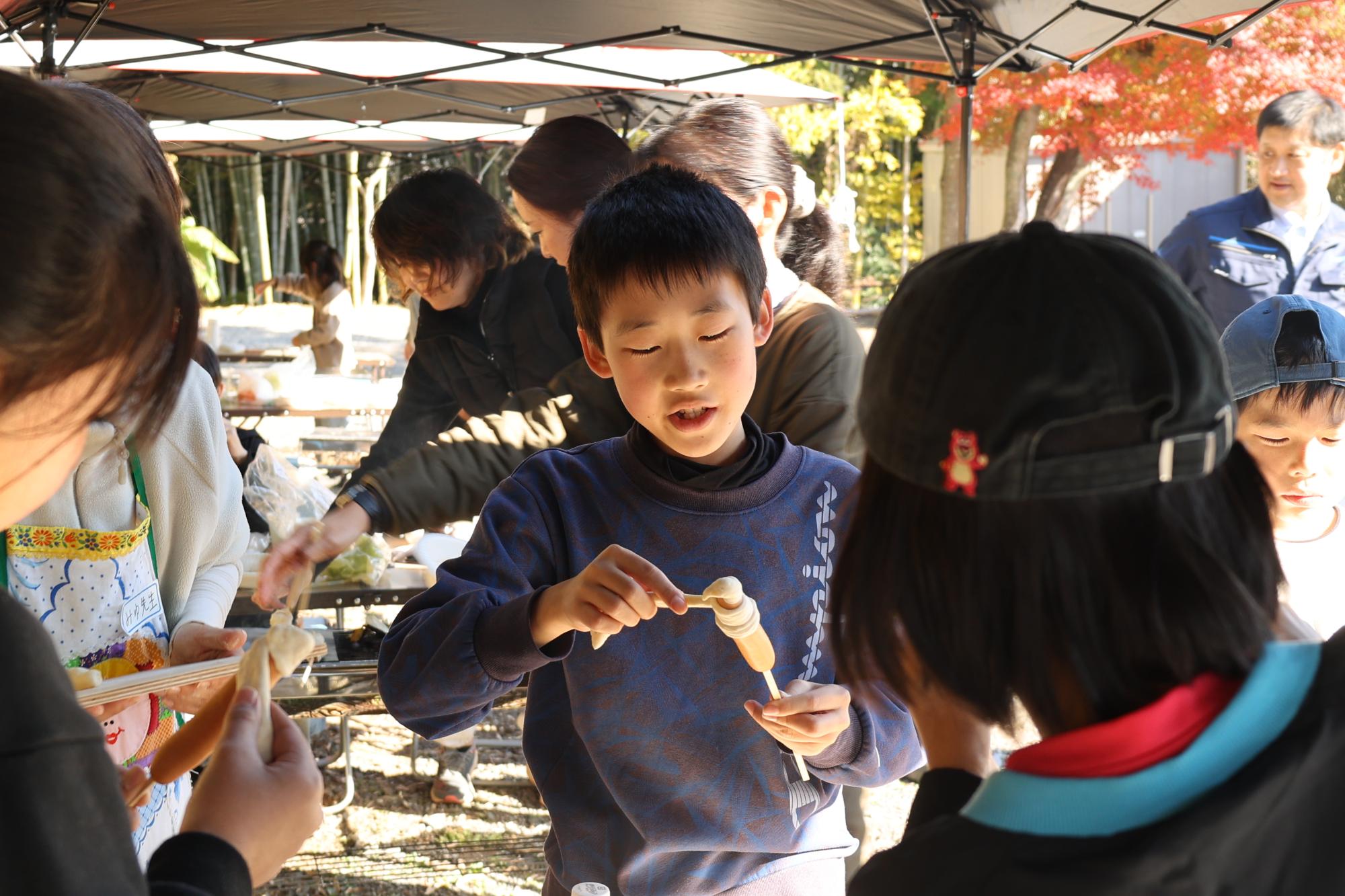 ねじねじパン作り