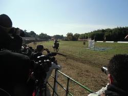 高麗郷フェスティバル2014「第3回高麗王杯馬射戲（MASAHI）騎射競技大会」の様子の写真1