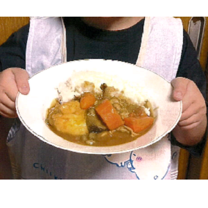 日高の夏野菜カレー