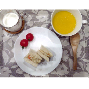 日高の食材たっぷり朝ごはん
