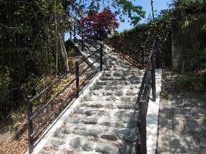 獅子岩橋階段