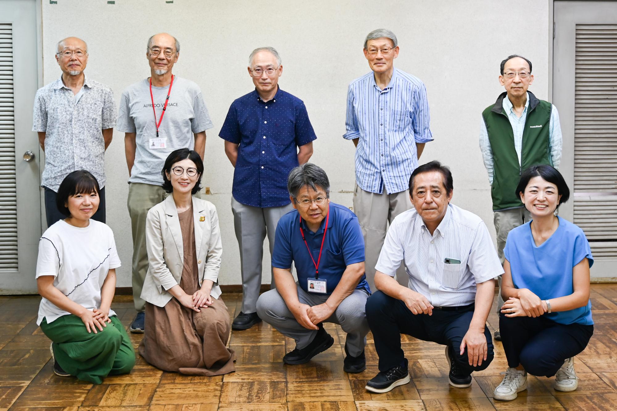 こま地域おたすけ隊の皆さん