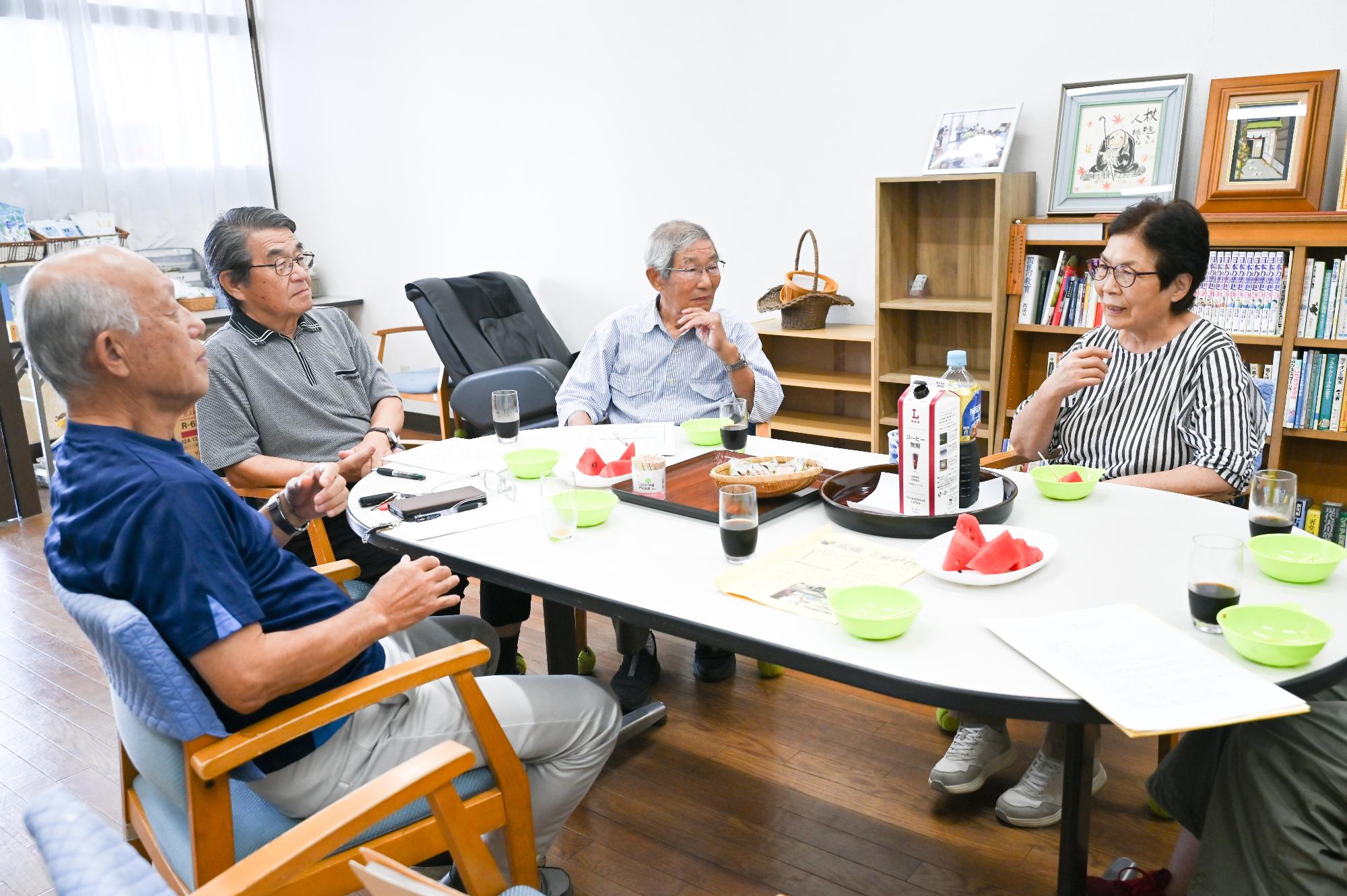 たかね地域おたすけ隊コーディネーター会議の様子