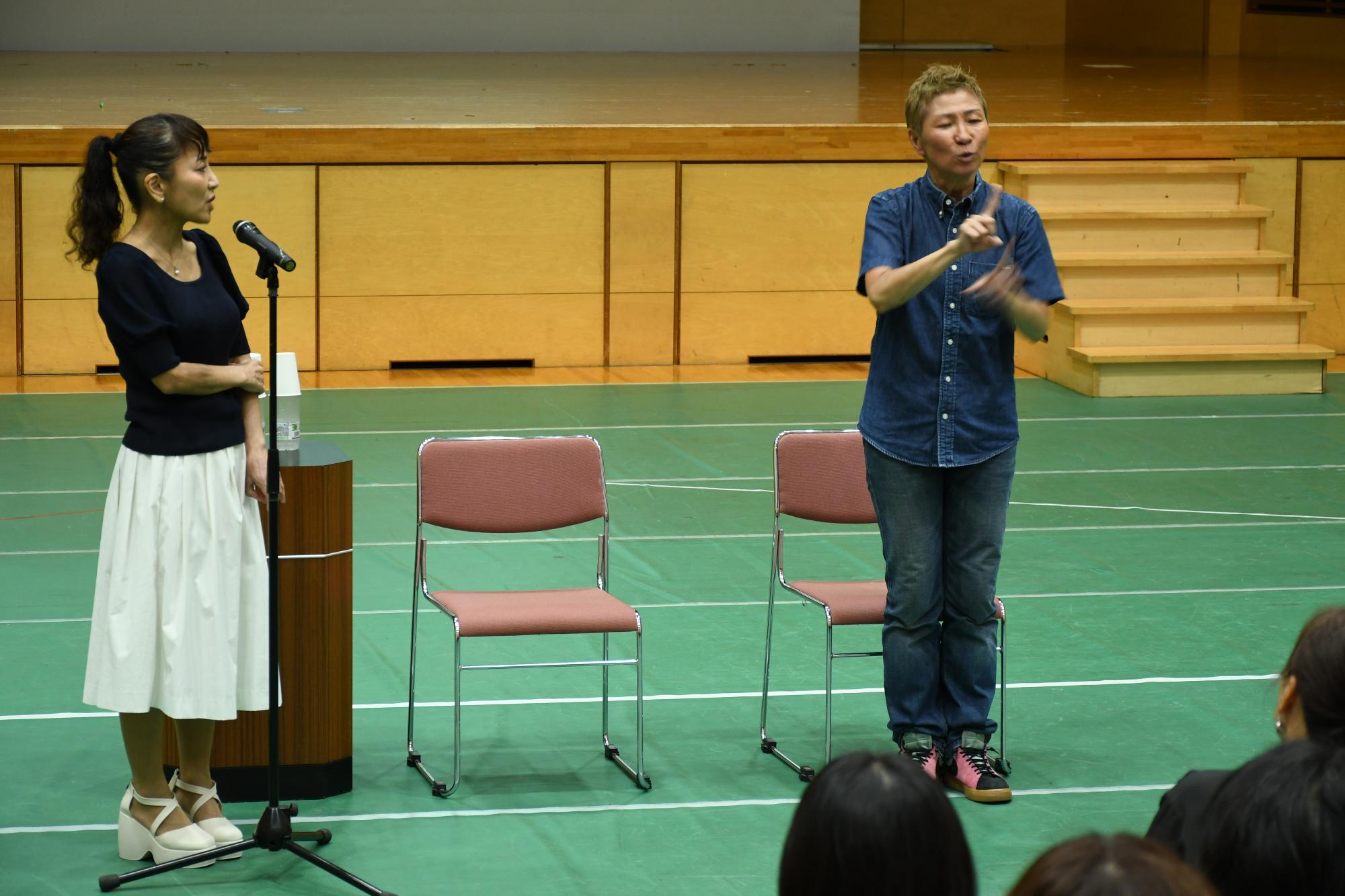 講演会の様子
