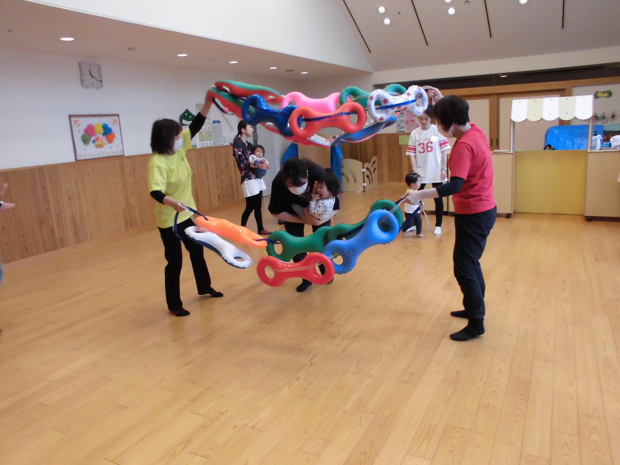 3B体操の様子