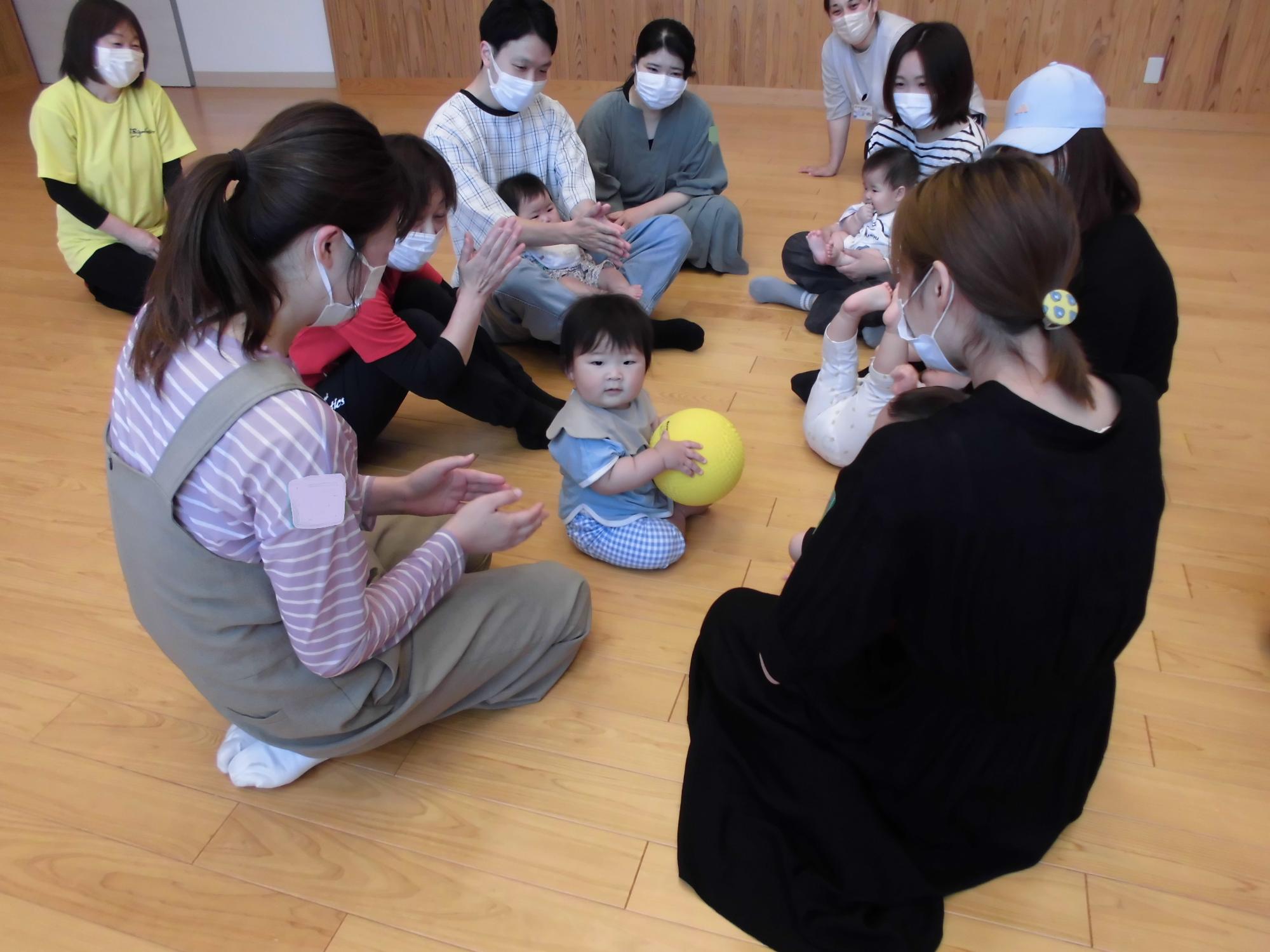 3B体操の様子