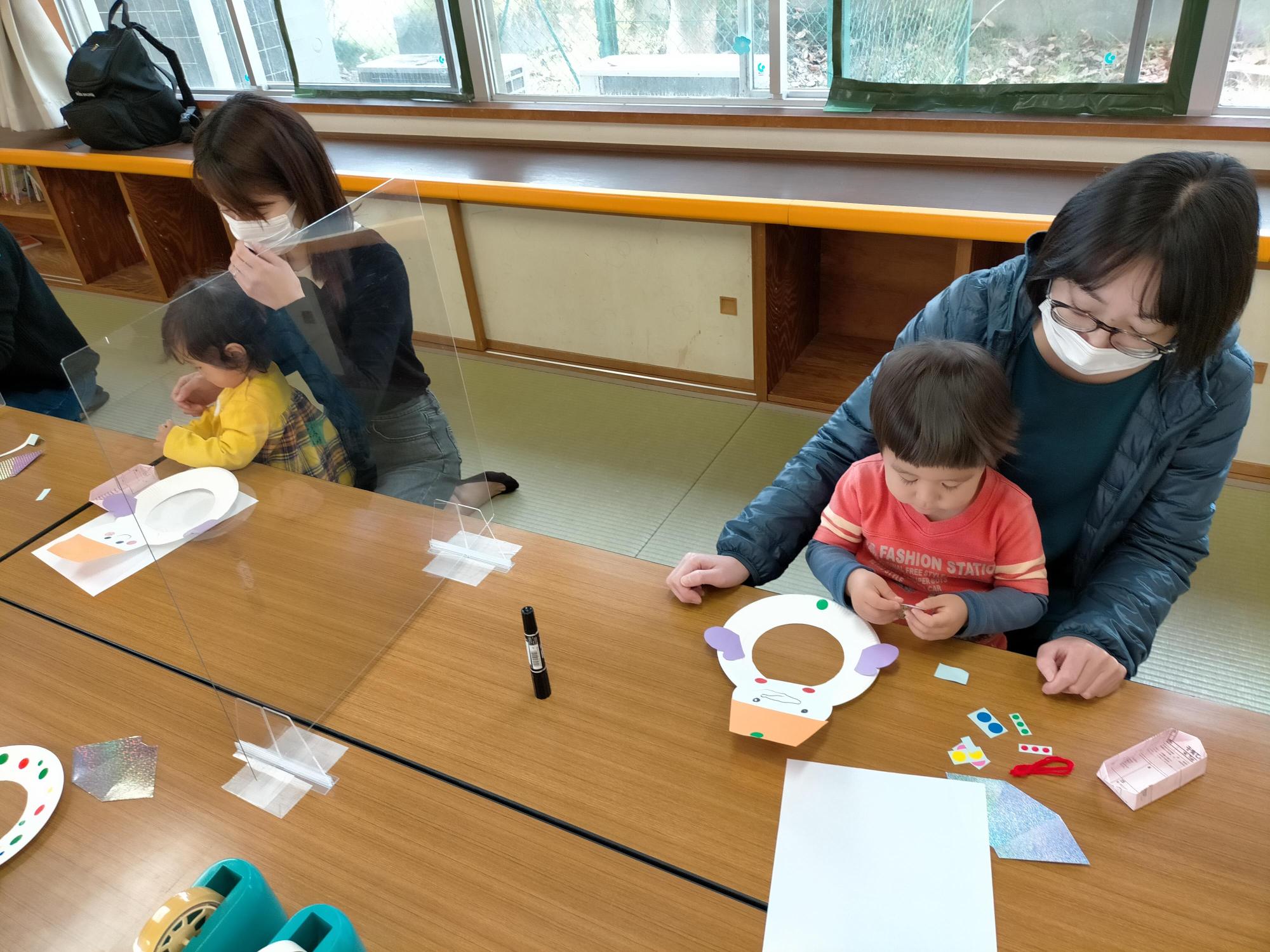 クリスマス制作1（おひさま)