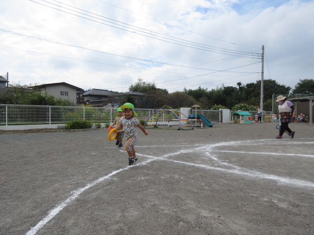 リレーに挑戦！
