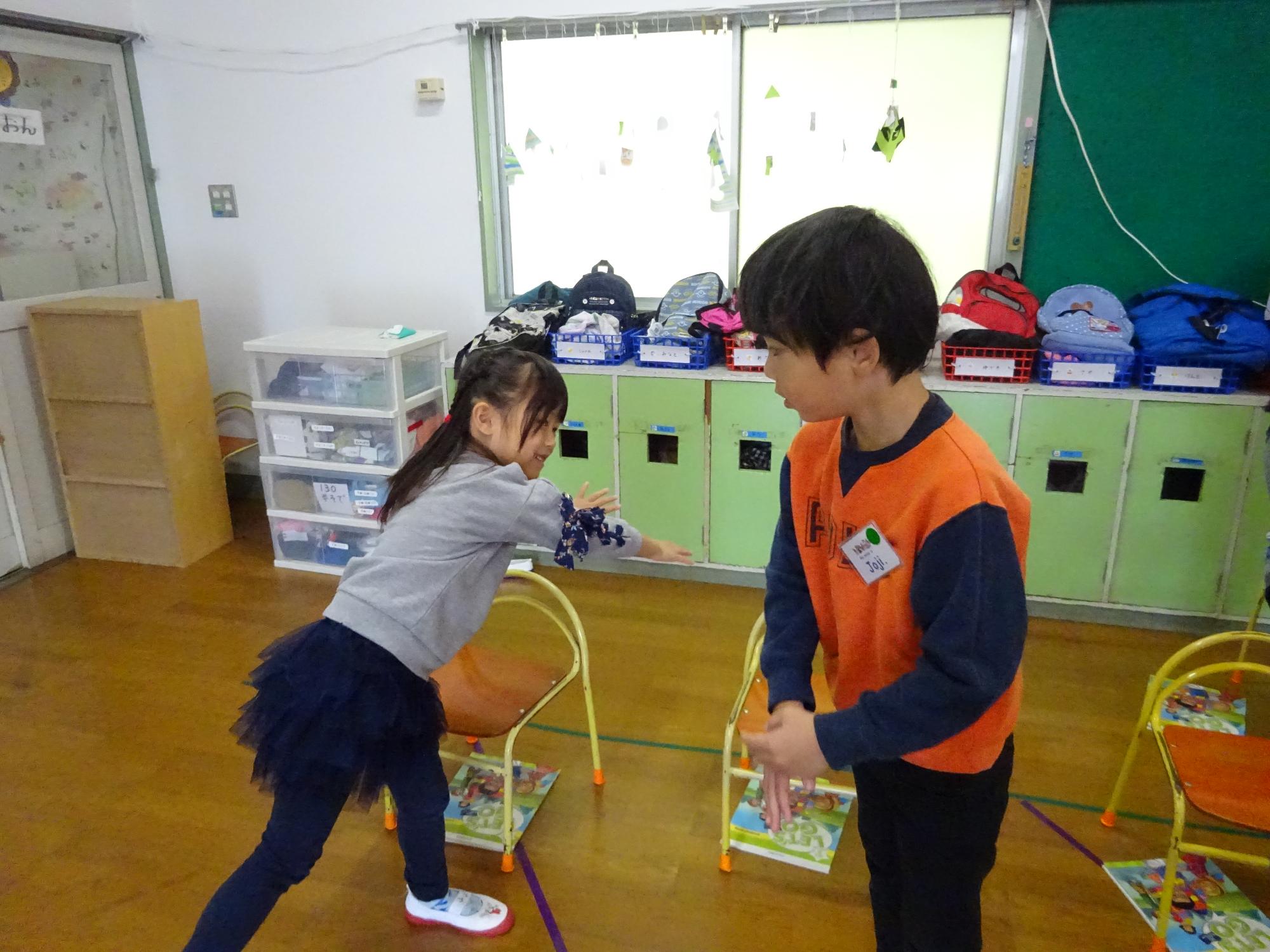 2個の栗制作の完成