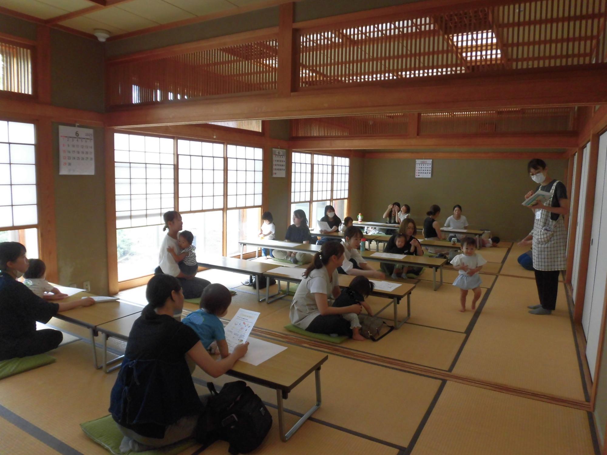 栄養講座おにぎり