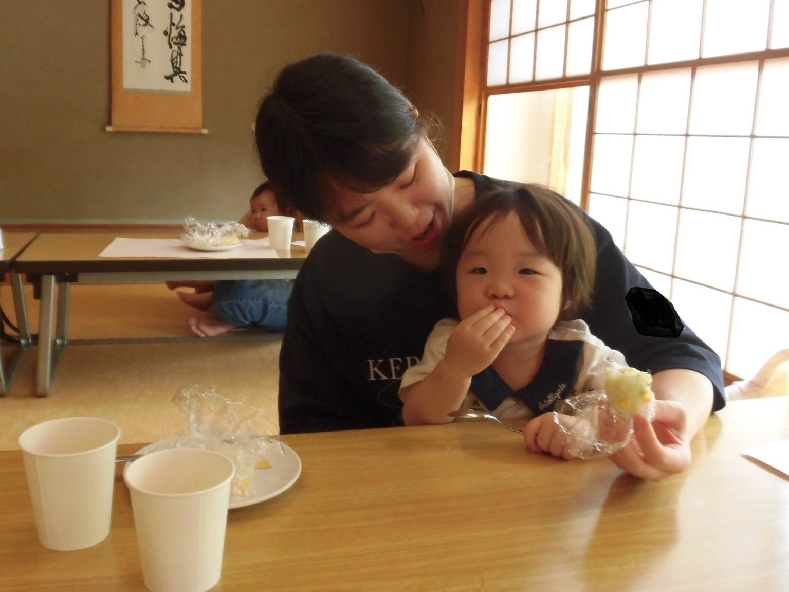 栄養講座おにぎり