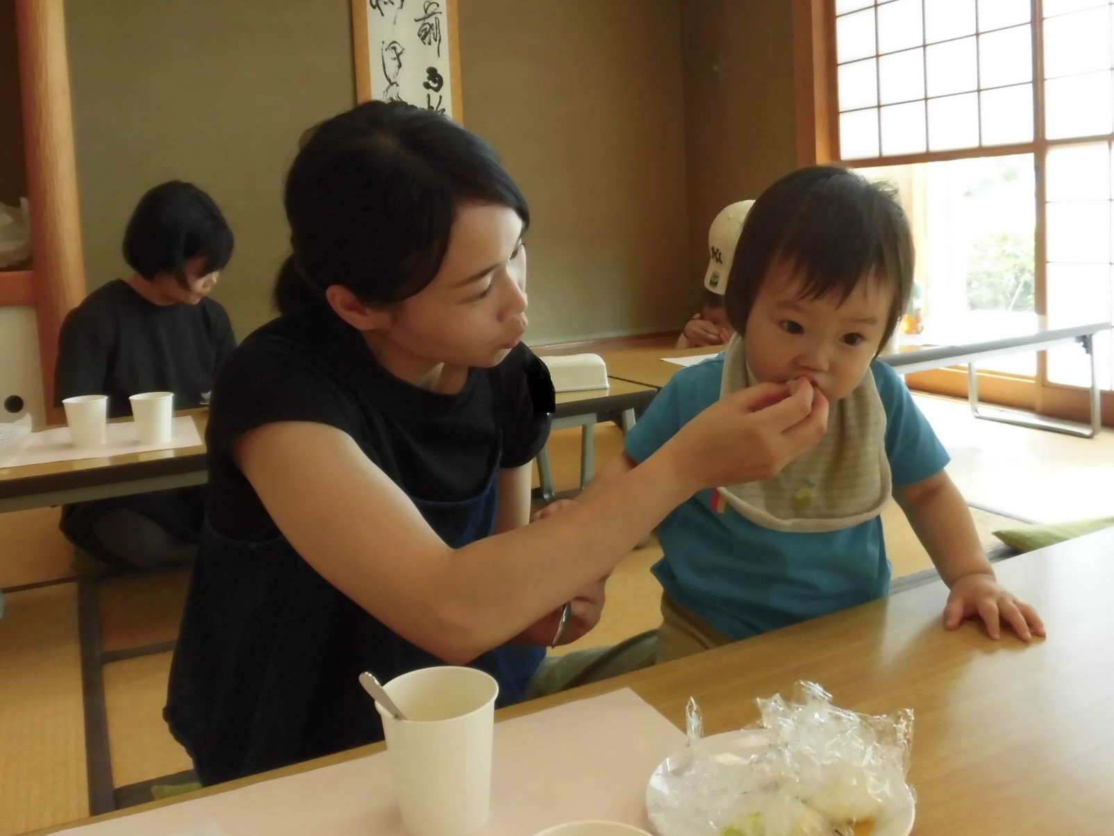 栄養講座おにぎり