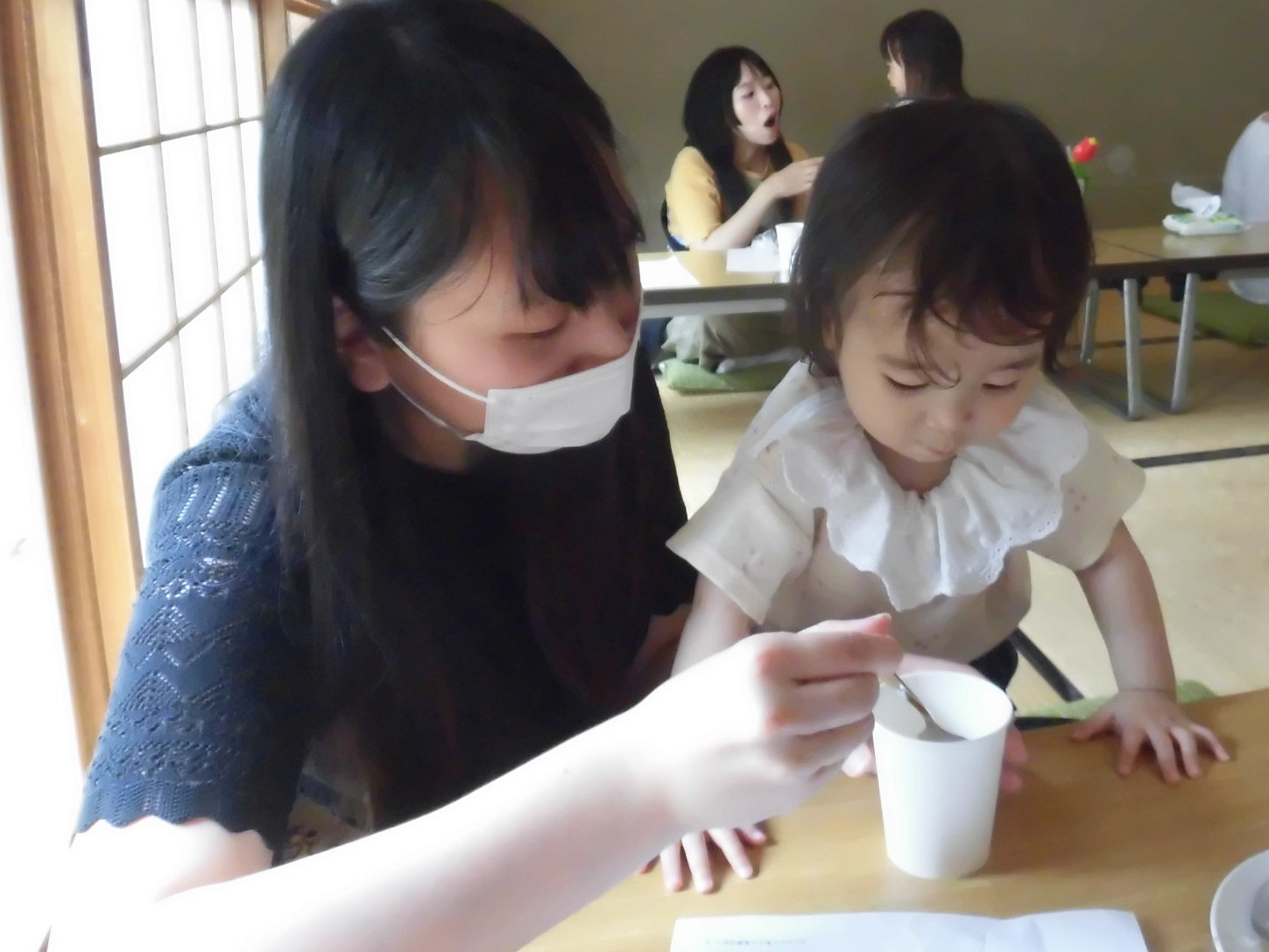 栄養講座おにぎり