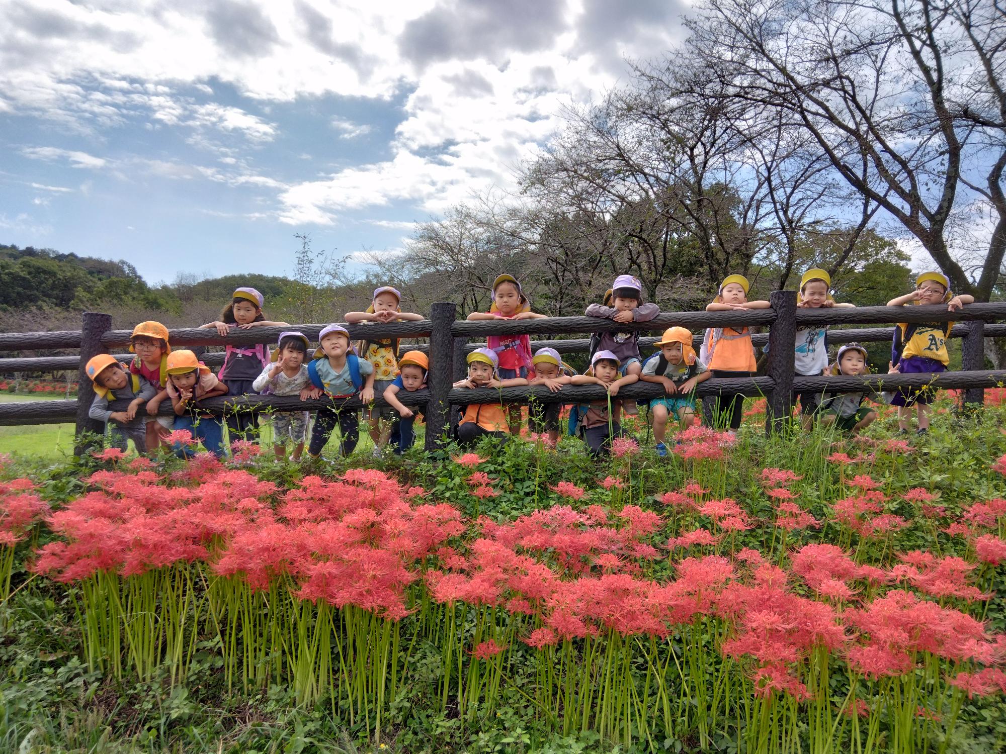 3,4歳児の集合写真