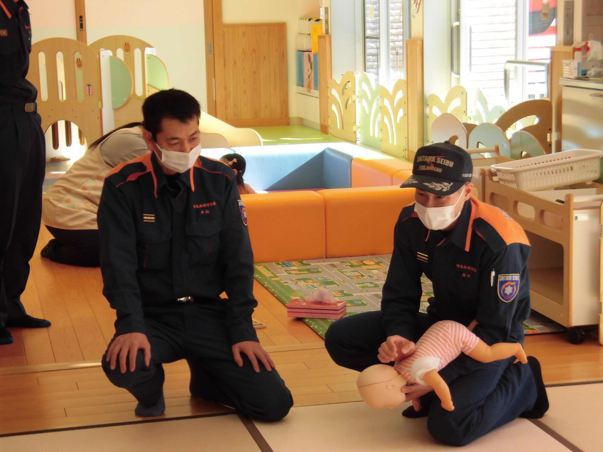 乳幼児のための救命講座