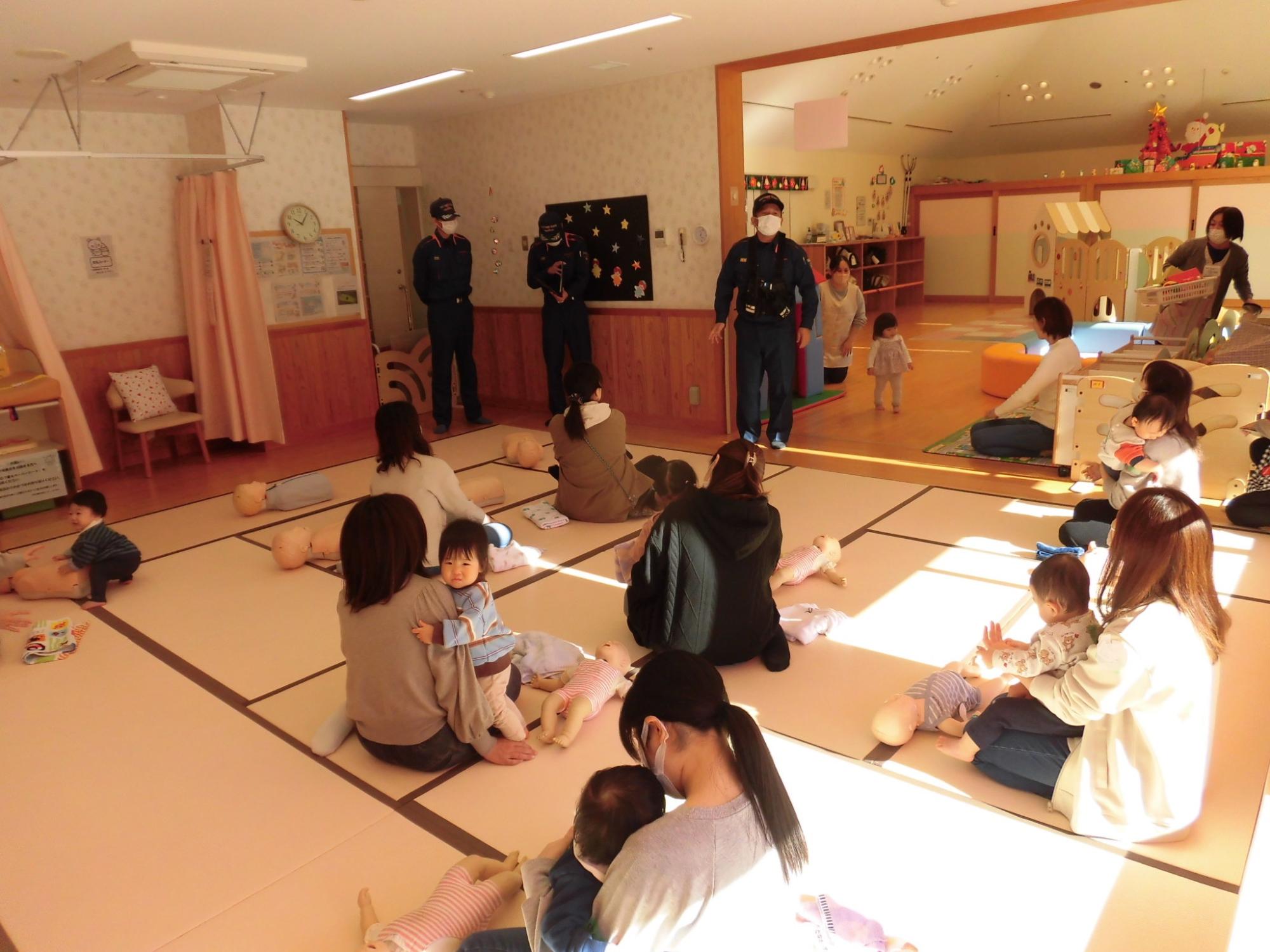 乳幼児のための救命講座