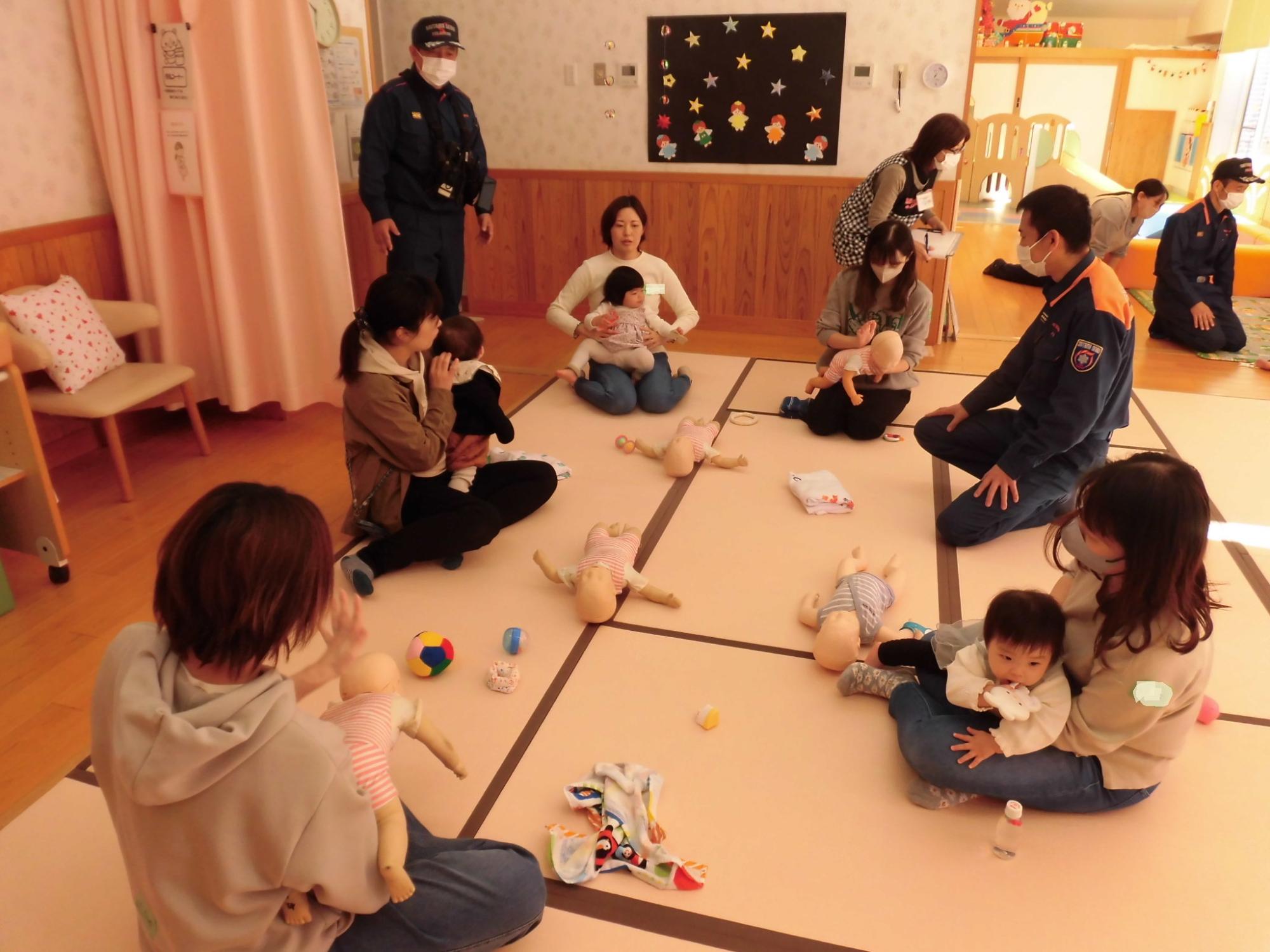 乳幼児のための救命講座