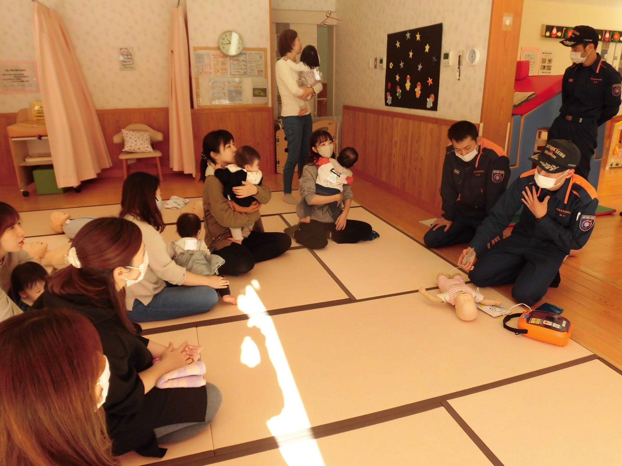 乳幼児のための救命講座