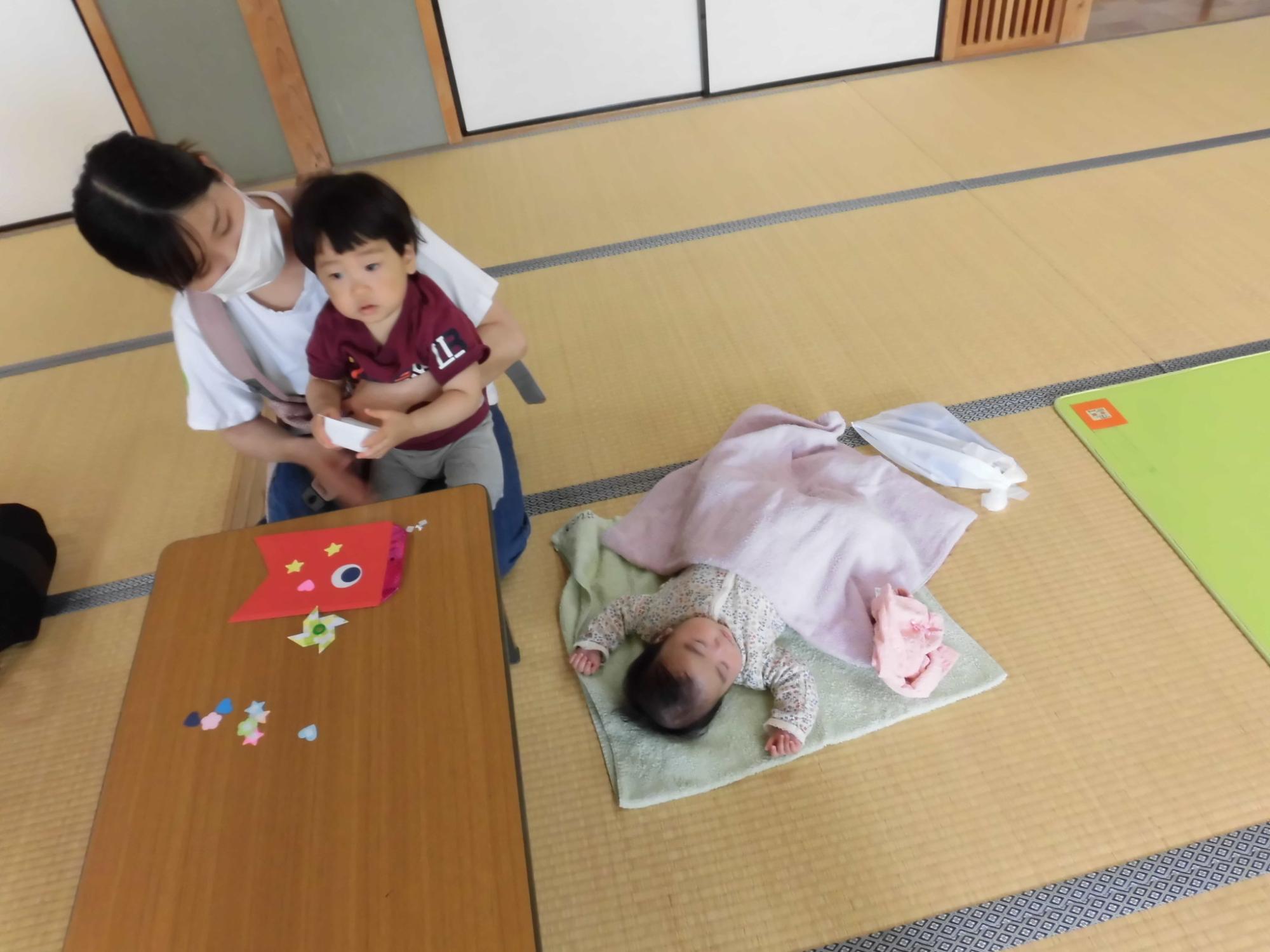 こいのぼり制作