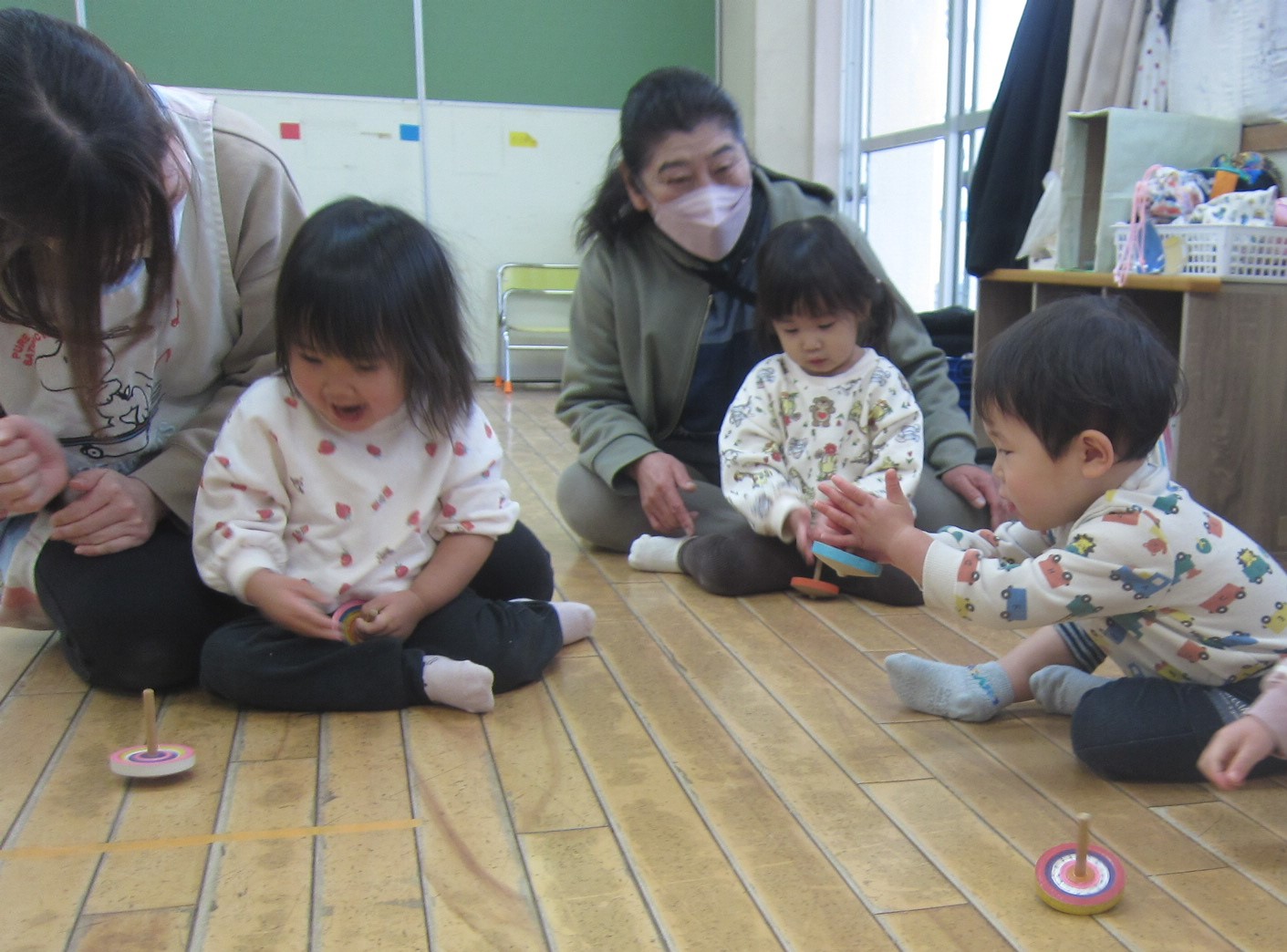 手回しこま（つくし）