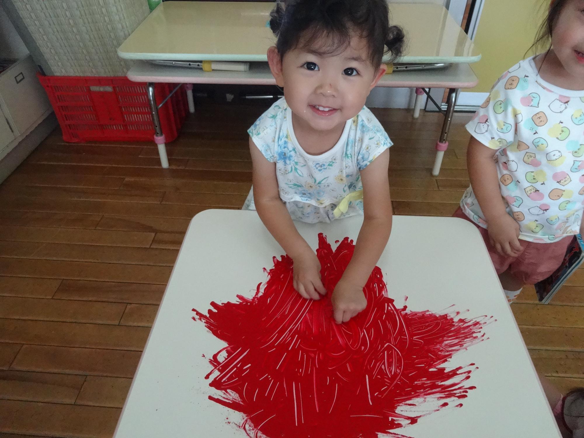 2歳児もも組の夏の生活（高麗川保育所）