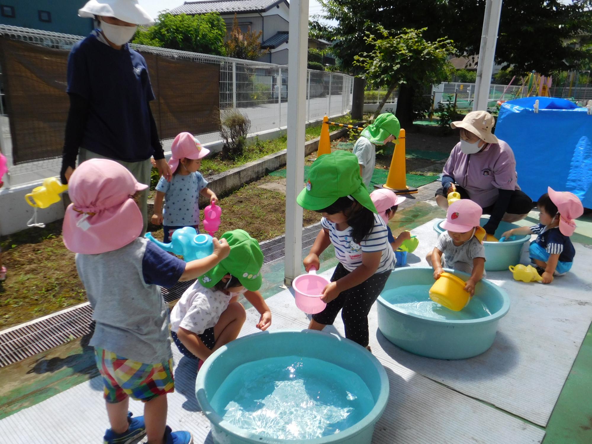 高麗保育所1歳児もも組の生活