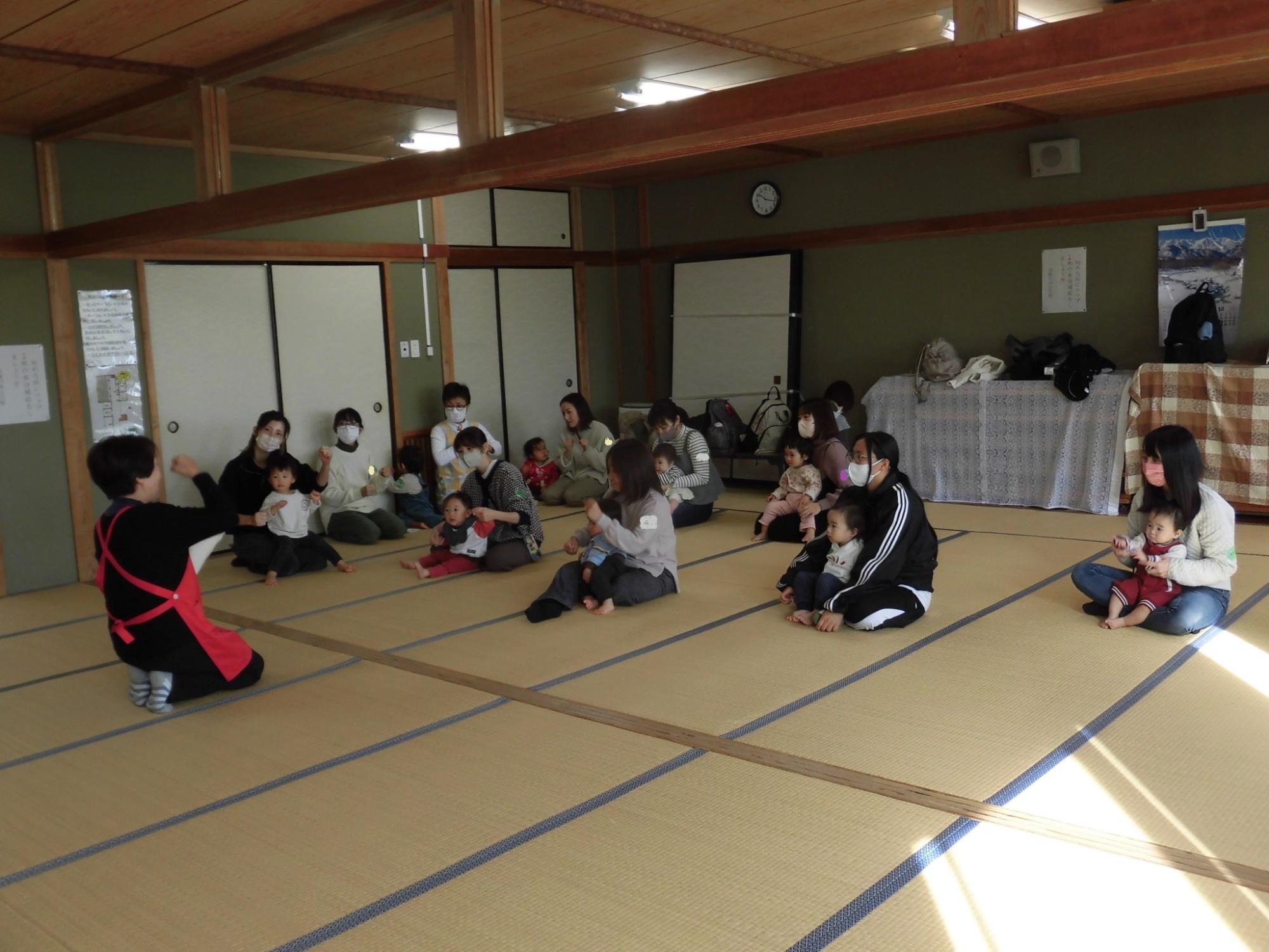 クリスマス会手遊び