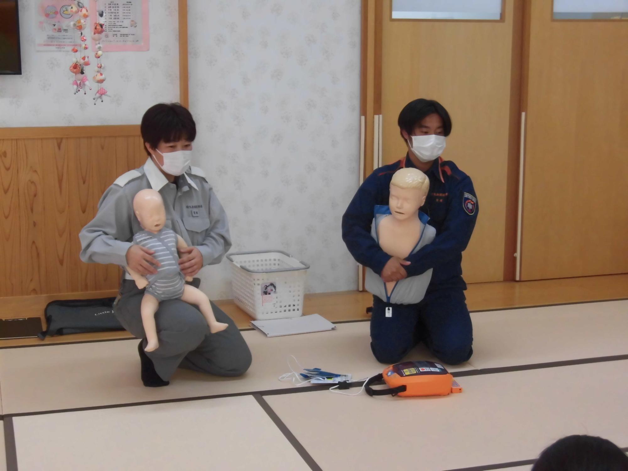 乳幼児のための救命講座
