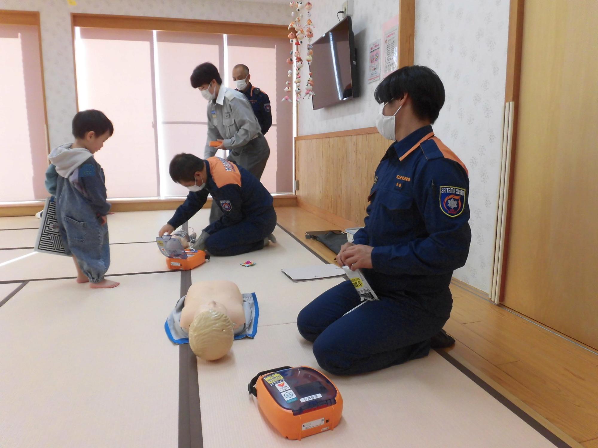 乳幼児のための救命講座