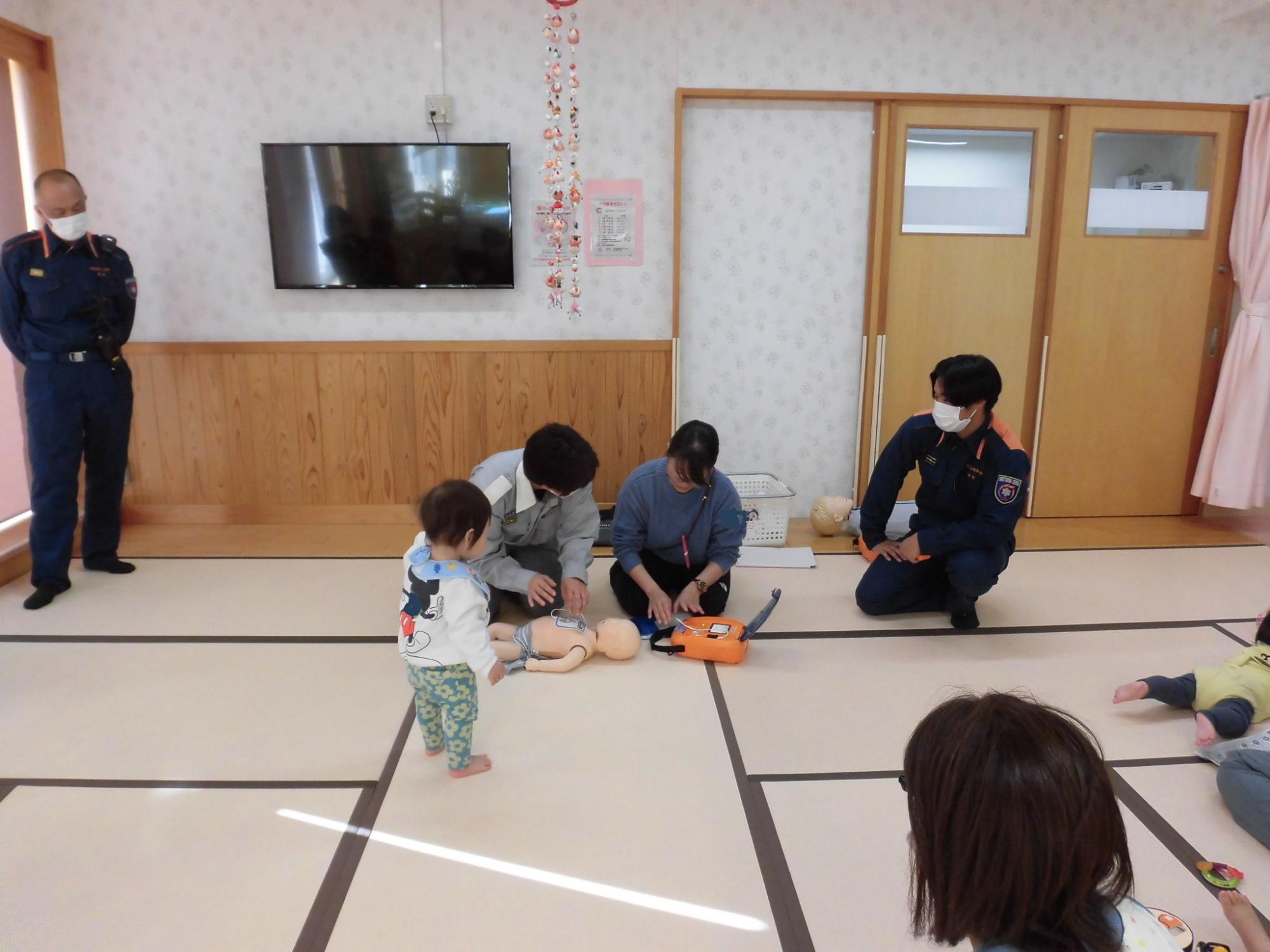 乳幼児のための救命講座