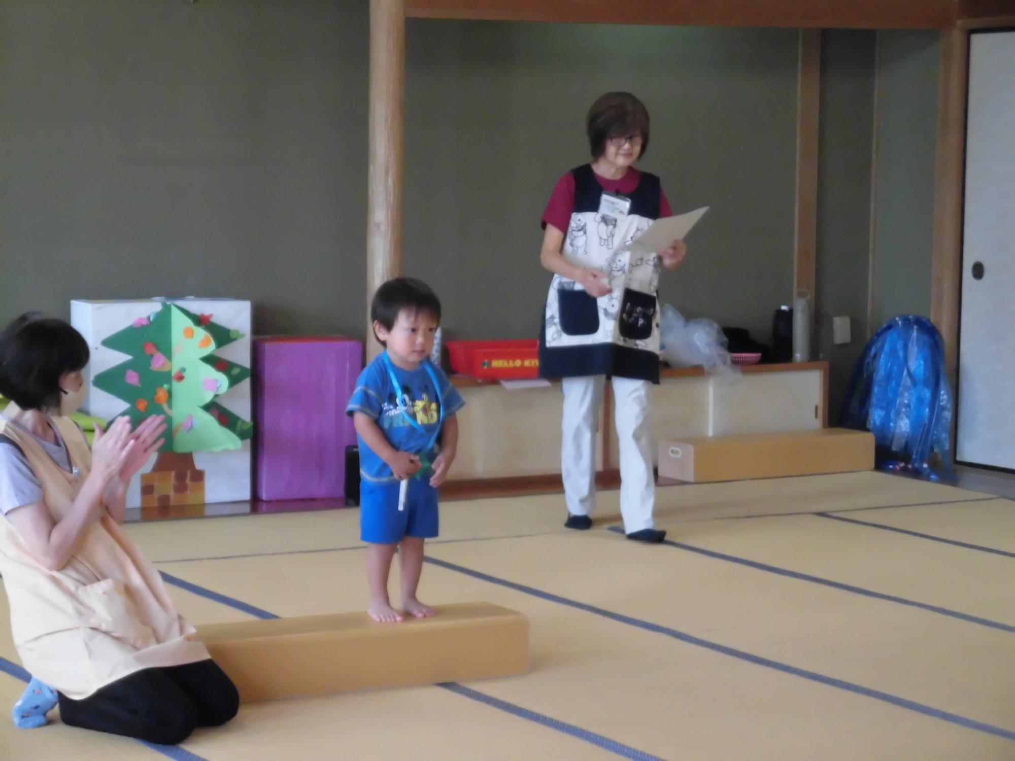 ミニ運動会（出張ひろばおひさま）10月6日