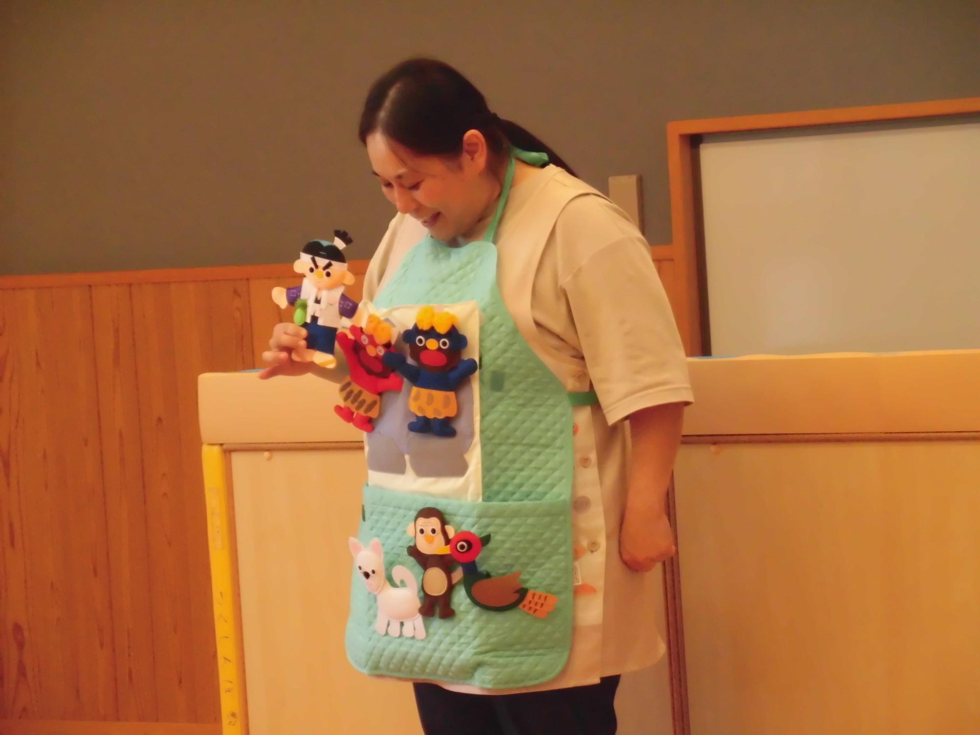 お楽しみ会桃太郎