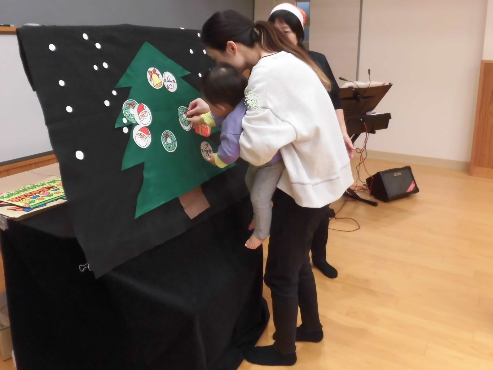 パネルシアター クリスマスバージョン（ぬくぬく）12月16日