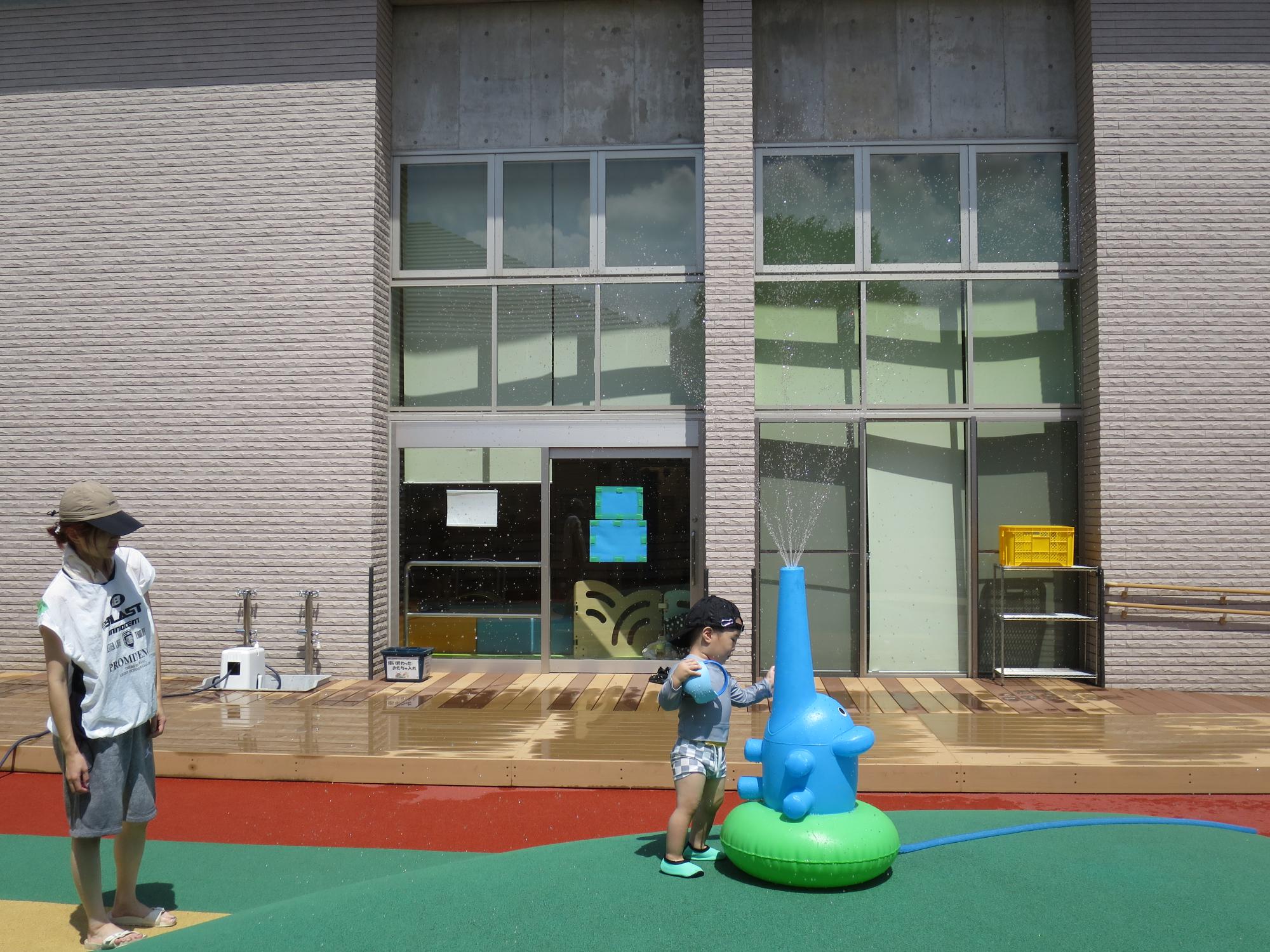 プールあそび