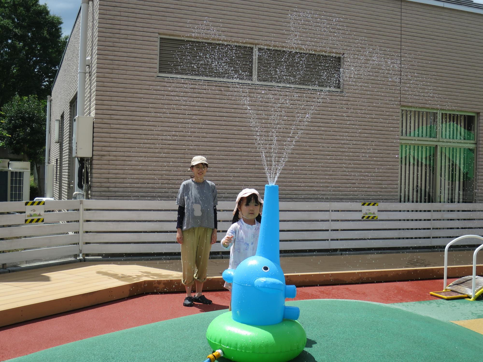 プールあそび
