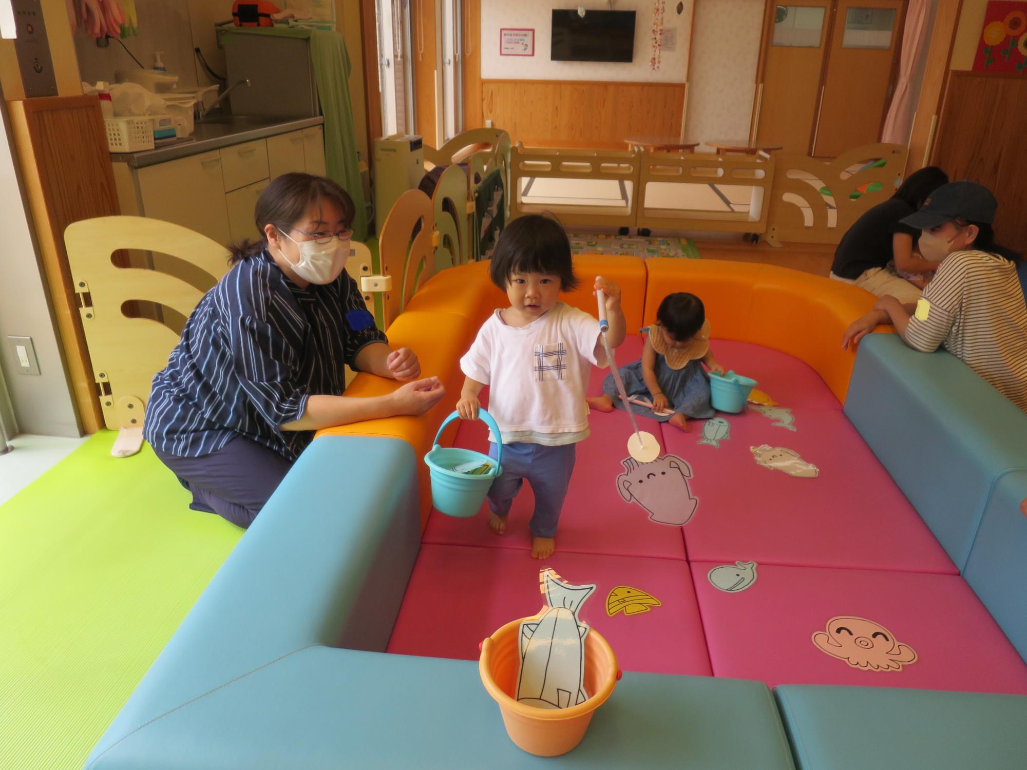魚釣りゲーム