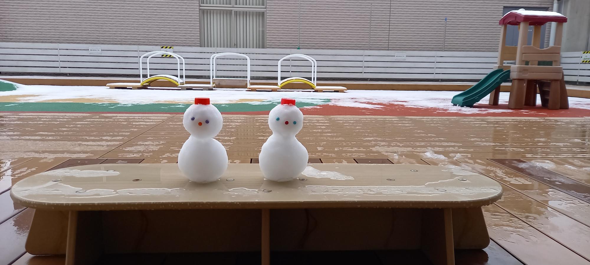 ぬくぬくの雪だるま（ぬくぬく）