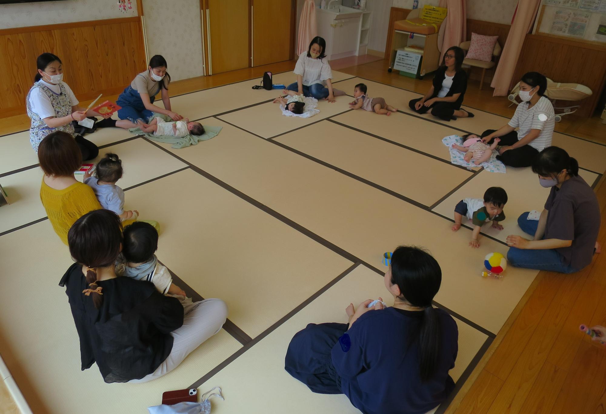 0歳児サロン