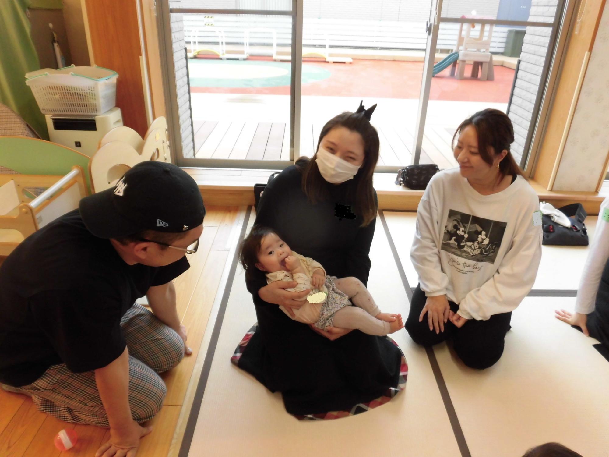 パパ真教室参加者との交流