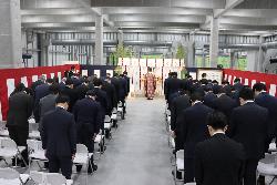 竣工式の様子