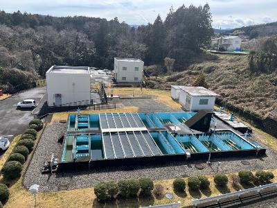 高岡浄水場施設写真