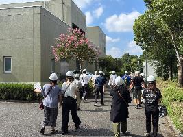 令和7年度浄化センター施設見学会写真