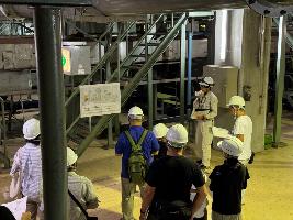 令和7年度浄化センター施設見学会写真