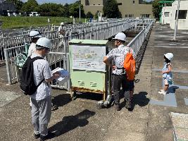 令和7年度浄化センター施設見学会写真