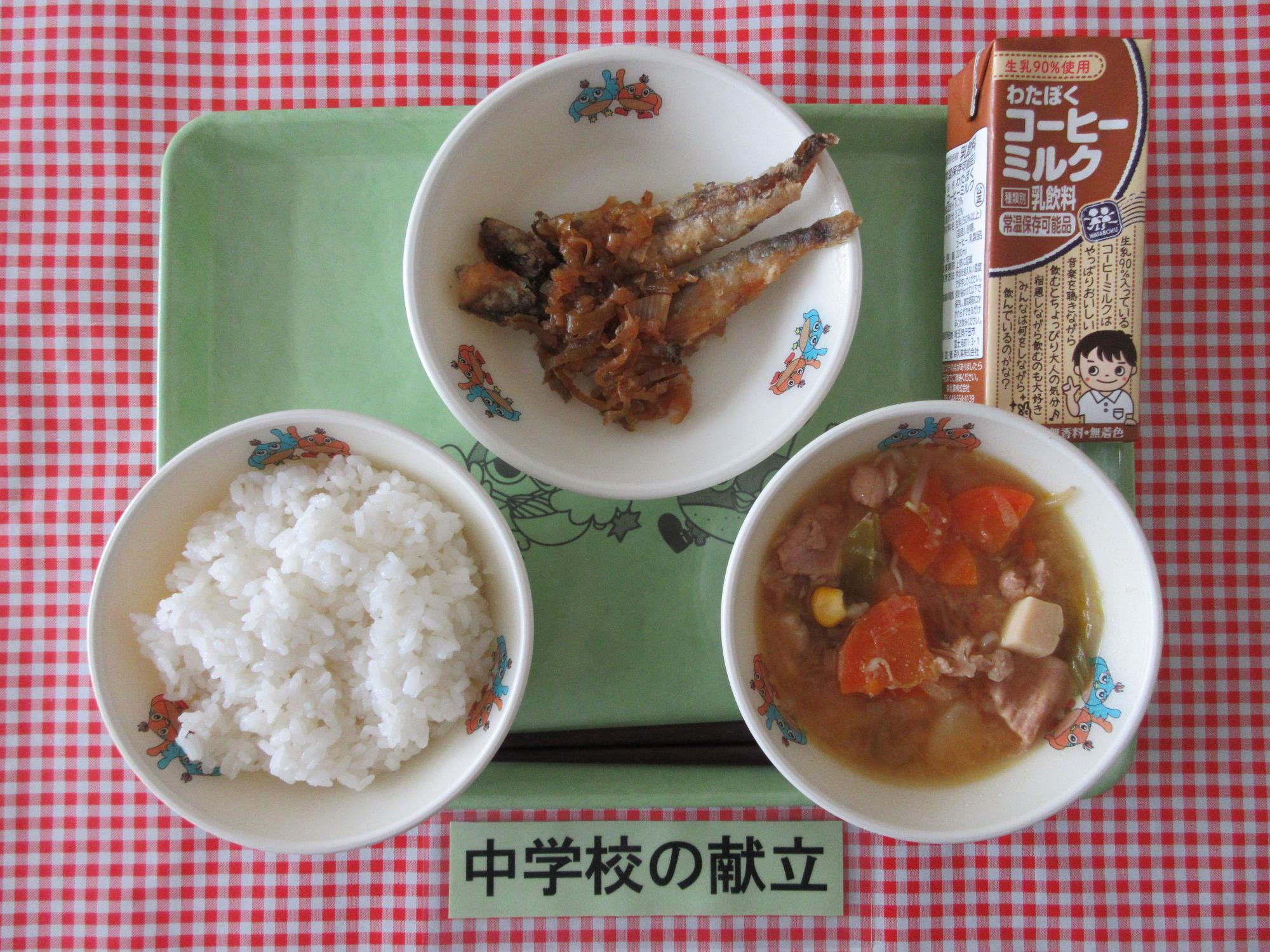 7月10日の給食の写真